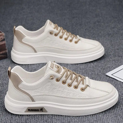 Men’s Casual Sneakers Waterproof Non Slip Autumn and Spring Board Shoes for Outdoor Work Use Stylish Comfortable Shoes