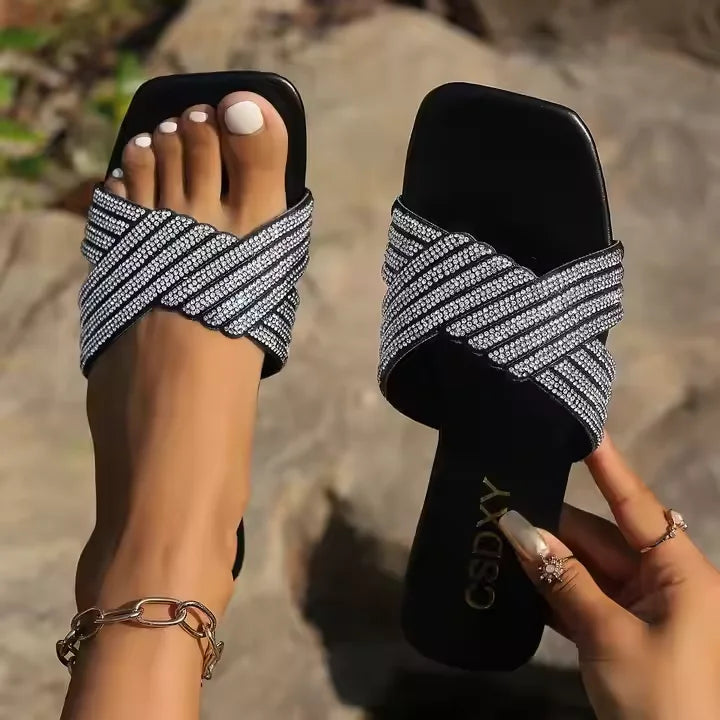 Affordable Women’s Flat Slippers Sandals Open Toe Home Casual Comfort High Quality Comfortable Lightweight Summer Footwear