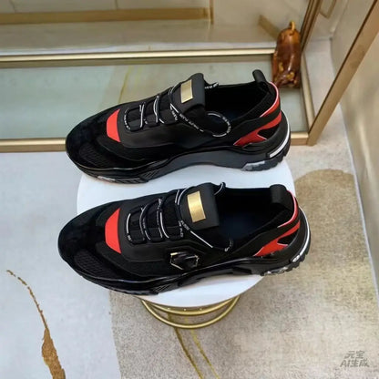 Light Luxury Original Wear-resistant and Versatile Fashion Trend Sports Thick Sole Anti slip Shock-absorbing Running Shoes