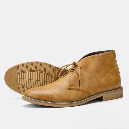 Hot Sale Mens Desert Boots Retro Denim Style Chukka Boots Non Slip Durable Wear Resistant Footwear for Outdoor Walking Hiking