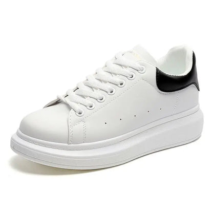 2025 Hot Selling Sneakers Women White Height Increasing Walking Style Casual Shoes Sneakers for Couple