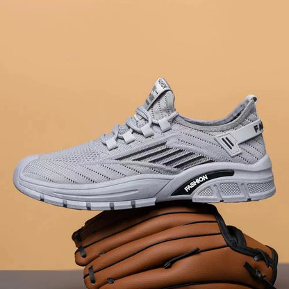 Running Shoes Light Weight Sports Shoes Summer Breathable Upper Casual Basketball Style Shoes