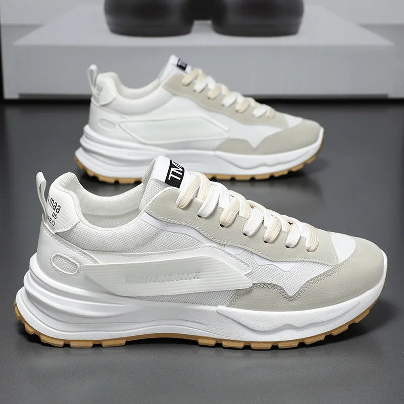 Global Best Seller Men’s Casual Sneakers  Breathable Mesh Upper Walking Shoes Summer Fall Sports Shoes