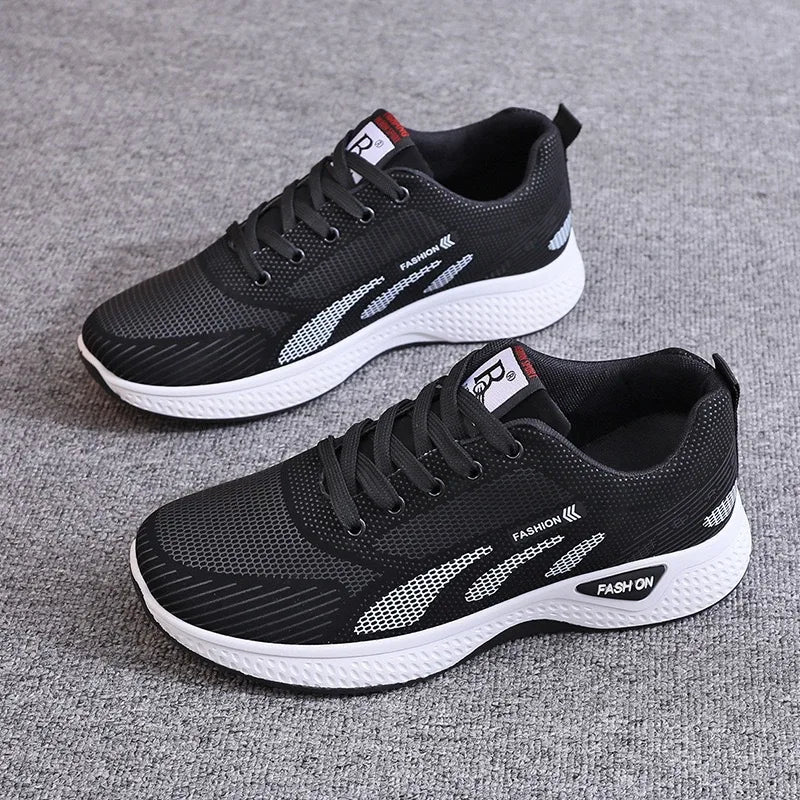 Summer New Arrivals Men’s Sneaker Breathable Mesh Running Shoes Soft Anti-Slip Casual Sports Shoes for Men