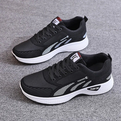 Summer New Arrivals Men’s Sneaker Breathable Mesh Running Shoes Soft Anti-Slip Casual Sports Shoes for Men