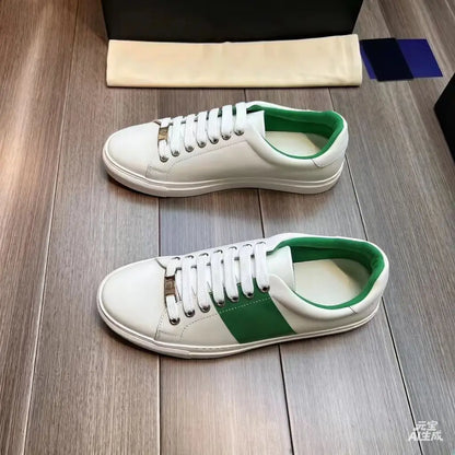 Original Luxury Genuine Leather Fashionable Versatile Breathable Casual Sports Shoes Board Shoes