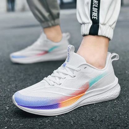 Men’s Sneakers New Casual Sports Shoes with Non Slip Soft Sole and Elastic Features for Ultimate Comfort and Performance