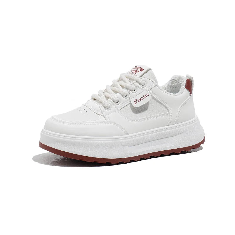 Summer 2025 Women’s Sneakers Thick Sole Casual Shoes Breathable Lightweight Sports Footwear