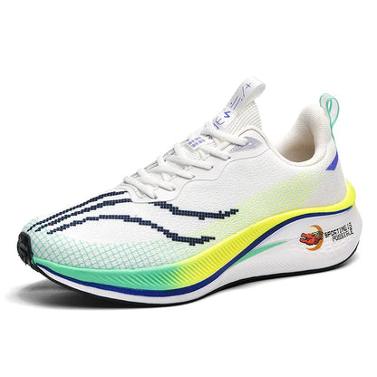 Men’s Running Shoes Ultra Comfortable Sole Shock Absorbing Sneakers for Spring Summer Basketball Sneakers for Men