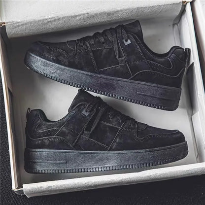 2025 Spring Breathable Men Sneaker Thick Sole Sports and Casual Board Shoes Men’s Sports Shoes