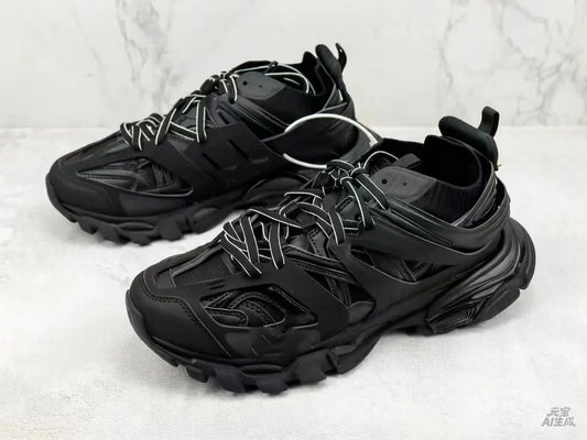 Spring/Summer New Product Original Lace Splicing Men’s Fashion Casual Shoes Dad Shoes