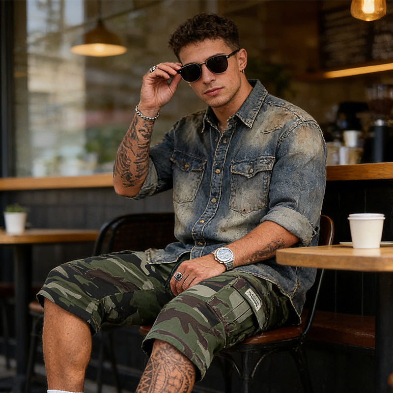 🎁New arrival 50% OFF💥Summer Cargo Shorts for Men – Lightweight, Breathable & Ultra Comfortable ☀️🌬️