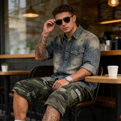 🎁New arrival 50% OFF💥Summer Cargo Shorts for Men – Lightweight, Breathable & Ultra Comfortable ☀️🌬️