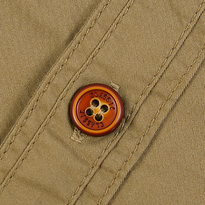 👔 LIMITED-TIME 50% OFF! 💥 Men's Classic Fit Short Sleeve Casual Shirt – Durable Fabric, Cargo Pockets, Timeless ✨