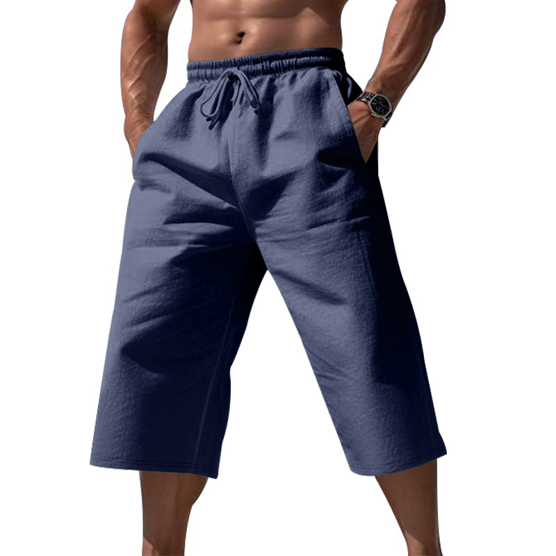 🎉 50% OFF! 😎 Viral Cropped Linen Pants – Hot Girl Walk Approved ☀️