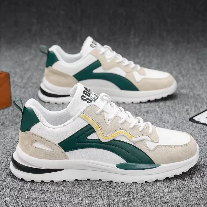 2025 Hot Sale Men's Running Shoes Slip-Resistant Durable Casual Sneakers Round Toe Sports Shoes for Men - Image 4