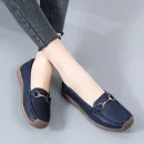 Monthly Sales of 10,000 Pairs 2025 Hot Sale Big Size Shoes Pointed Casual Flat Women's Shoes