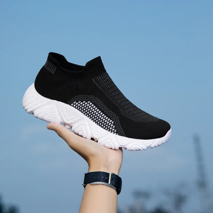 Men's Running Shoes Lightweight Comfortable Soft Sole Breathable Mesh Upper Non-Slip Durable Perfect for Walking Style - Image 5