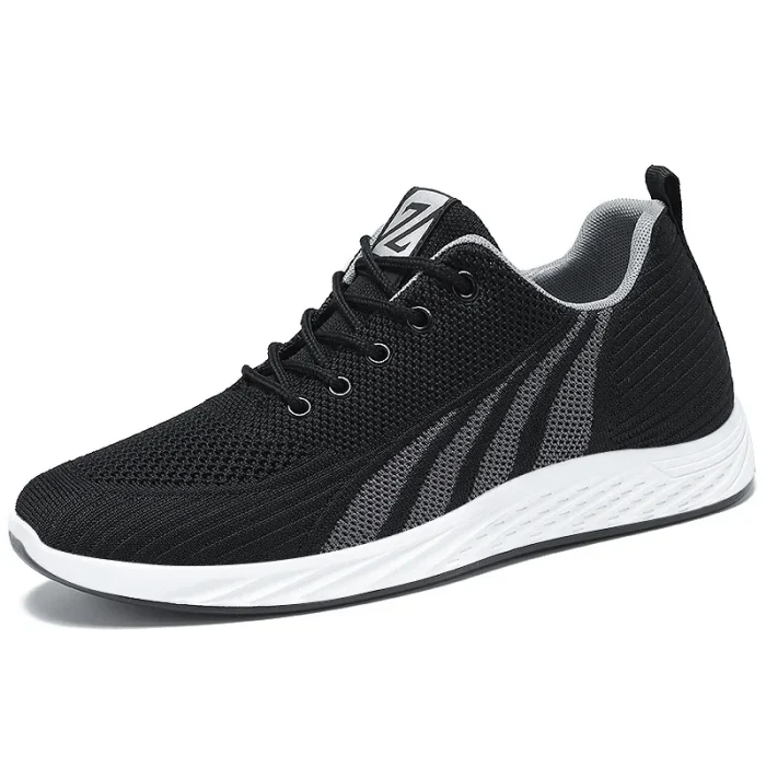 Men's Running Shoes Lightweight Breathable Fashion Trendy Korean Style Lace-Up Casual Sneakers for Men Running Shoes for Men - Image 5