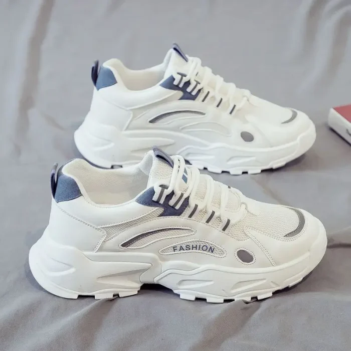 2025 Myway Basketball Sneakers Thick Sole Sports Shoes Non-Slip Elastic Athletic Casual Sneakers for Men