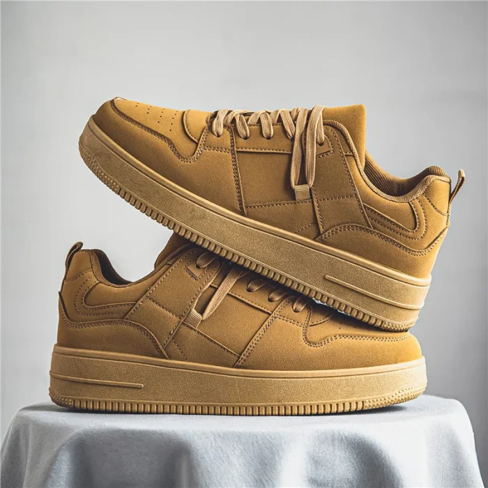 2025 New Men's Summer Sneakers Thick Soled Durable Non-Slip Fashion Sneakers for Men Stylish Casual Shoes - Image 5