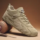 2025 Spring New Men Sneaker Thick Sole Non-Slip Athletic Casual Shoes for Work and Outdoor Activities Work Safety Shoes