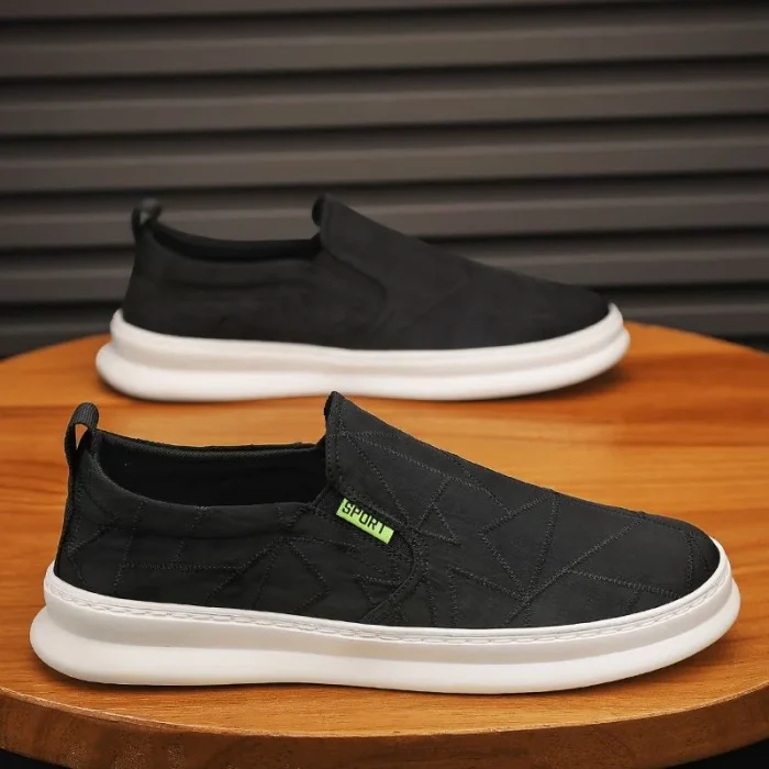 Myway Limited-time Promotion Canvas Shoes Summer New Style Slip-On Casual Shoes Trendy Flat Shoes for Men