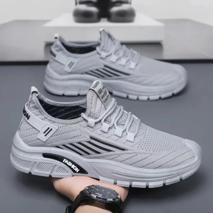 Running Shoes Light Weight Sports Shoes Summer Breathable Upper Casual Basketball Style Shoes