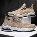 Myway New Men's Casual Sports Sneakers Thick Sole Trendy Lifestyle Shoes Lace-Up Running Gym Jogging Footwear for Men