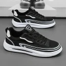 Direct Sales Men's Casual Sneakers Breathable Mesh Upper for Walking Style Shoes Thick Sole Trainer for Youngster