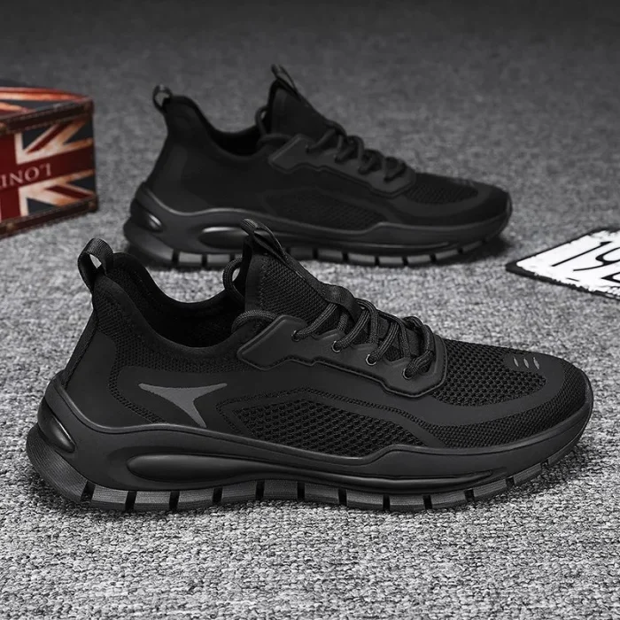 Men's Lightweight Running Shoes Breathable Athletic Sneakers with Soft Soles for Gym Running and Outdoor Workouts - Image 3