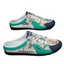 2025 New Trend Men's Casual Shoes Canvas Slip-On Sneakers Backless Half-Slippers Comfortable Walking Shoes