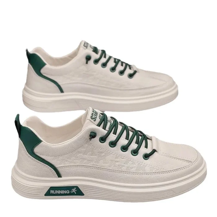 Men's Casual Sneakers Waterproof Non Slip Autumn and Spring Board Shoes for Outdoor Work Use Stylish Comfortable Shoes - Image 4