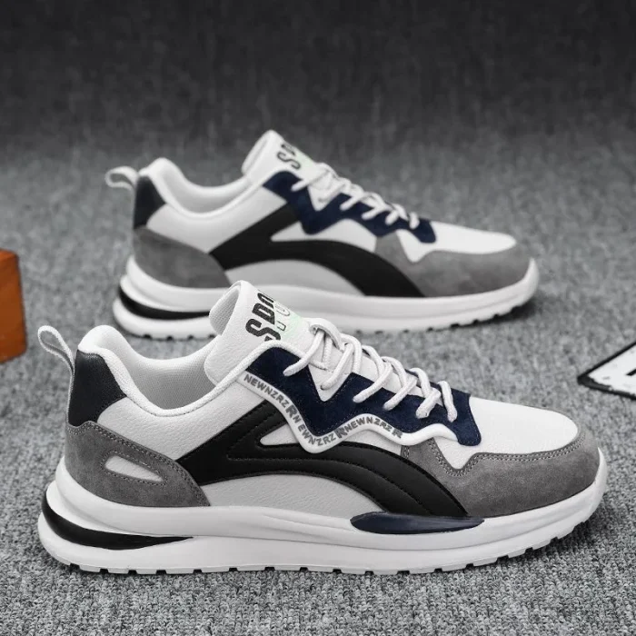 2025 Hot Sale Men's Running Shoes Slip-Resistant Durable Casual Sneakers Round Toe Sports Shoes for Men - Image 3