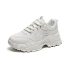 Womens Clunky Sneakers Spring New Thick Sole Casual Shoes Breathable Height Increasing Sports Footwear for Comfort and Style