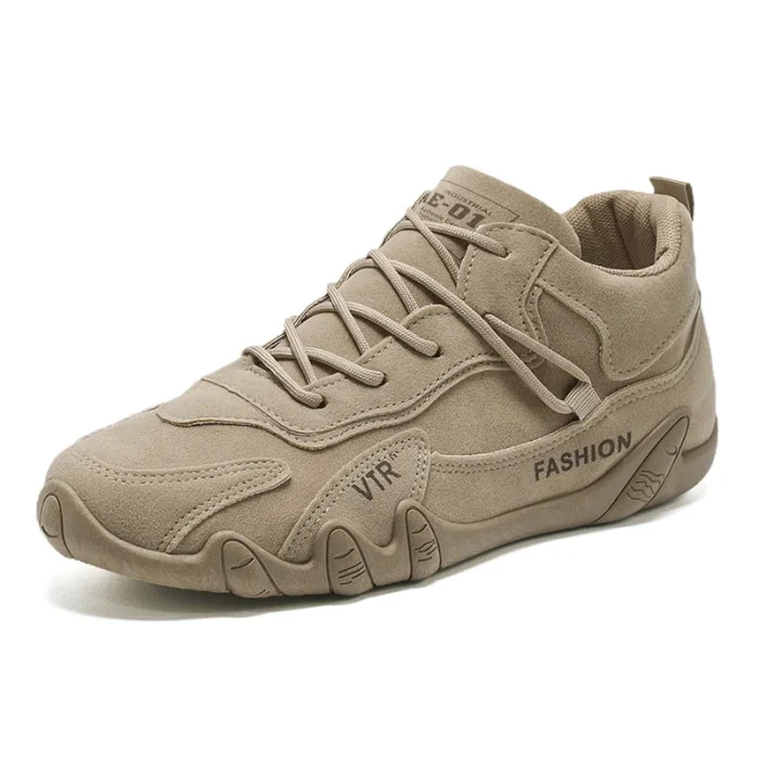 2025 Spring New Men Sneaker Thick Sole Non-Slip Athletic Casual Shoes for Work and Outdoor Activities Work Safety Shoes - Image 4