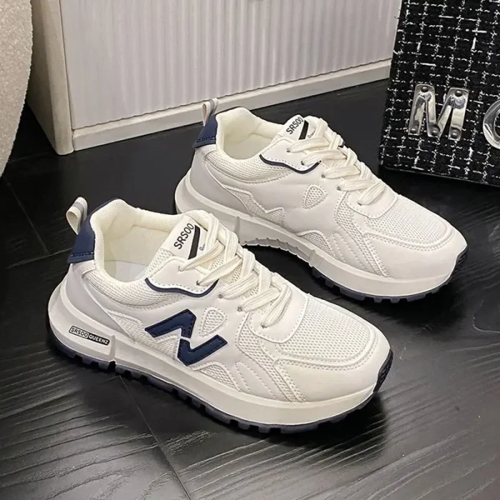 2025 Spring Women's Sneakers Lightweight Casual Running Shoes Slip Resistant Soft Sole Versatile Sneakers for Daily Wear - Image 2