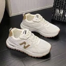 2025 Spring Women's Sneakers Lightweight Casual Running Shoes Slip Resistant Soft Sole Versatile Sneakers for Daily Wear