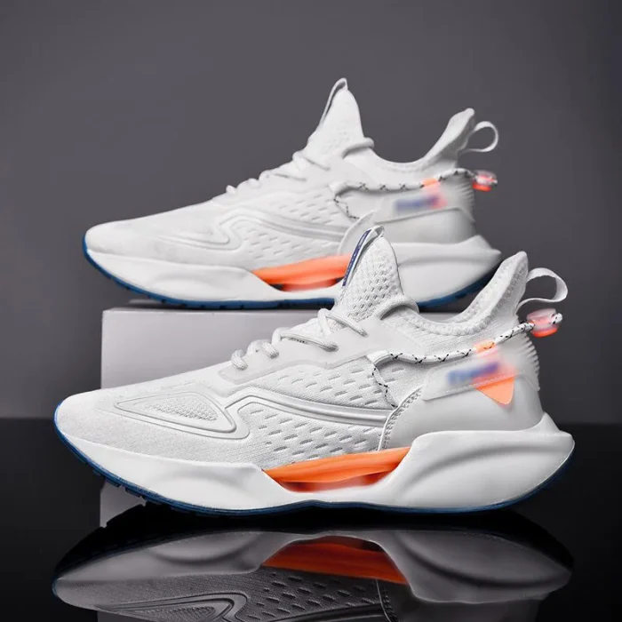 2025 Myway Men's Basketball Shoes Stylish Thick-Soled Sport Shoes With Breathability Trendy Sneakers for Men - Image 3
