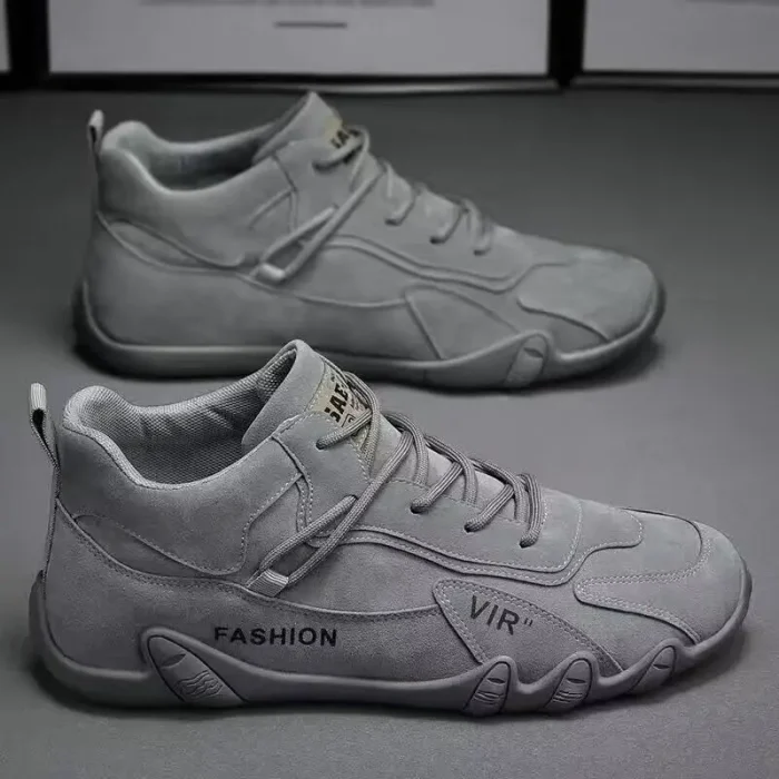 2025 Spring New Men Sneaker Thick Sole Non-Slip Athletic Casual Shoes for Work and Outdoor Activities Work Safety Shoes