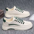 High Quality Men's Casual Shoes Flat White Sports Shoes Affordable Sneakers Trendy Slip-On Athletic Shoes for Men