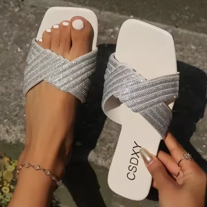 Affordable Women's Flat Slippers Sandals Open Toe Home Casual Comfort High Quality Comfortable Lightweight Summer Footwear - Image 4