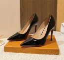 2025 Trendy Red Bottom Sexy High Heels for Women - Pointed Toe Stiletto in Nude Patent Leather - High-Quality Elegant Stilettos