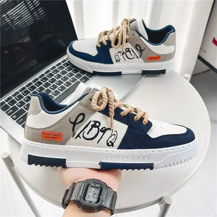 Hot Item Direct Sales 2025 Men's Sneaker 50,000 Pairs Sold Per Month Fashion Summer Unique Design Casual Skate Shoes - Image 2