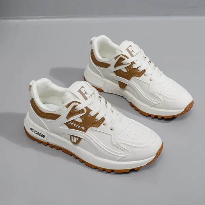 Discount Offer Women's Sneakers Thick Sole Height Increasing Casual Shoes Running Shoes Loose Round Toe Impact Resistant