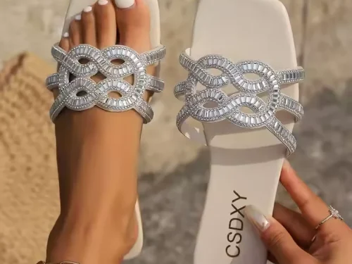 Affordable Women's Flat Slippers Sandals Open Toe Home Casual Comfort High Quality Comfortable Lightweight Summer Footwear