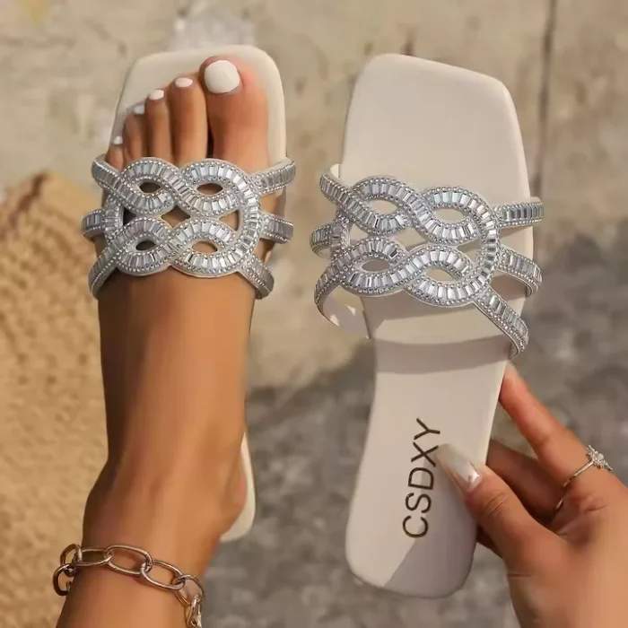 Affordable Women's Flat Slippers Sandals Open Toe Home Casual Comfort High Quality Comfortable Lightweight Summer Footwear
