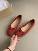 French Vintage Ballerina Flats for Women - Affordable High-Quality Soft Loafers, Gentle Fairy Style Breezy Spring Shoes