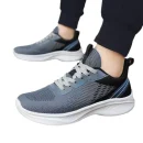2025 Men's Outdoor Sneakers Lightweight Versatile Soft Soled Casual Running Shoes with Slip Resistant Design