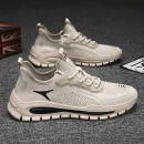Men's Lightweight Running Shoes Breathable Athletic Sneakers with Soft Soles for Gym Running and Outdoor Workouts